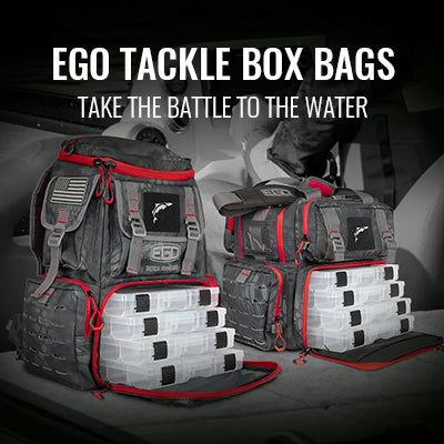 Do a majority of your fishing from the shore??? Check out @alof_tv, as he  shows how our EGO Tackle Backpack can help you stay organized!